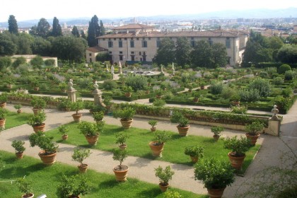 GARDENS OF FLORENCE AND AROUND FLORENCE
