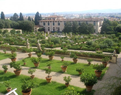 GARDENS OF FLORENCE AND AROUND FLORENCE